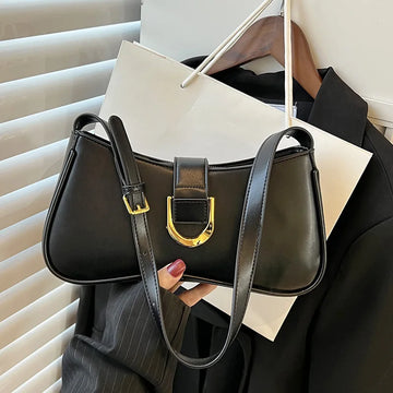 Qfdian Women Shoulder Bag Fashion Girl Underarm Bag Girl School Class Handbag Purse Ladies Commuter Mobile Phone Wallets